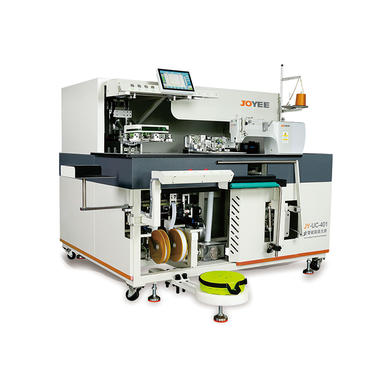 JY-UC-401  MÁQUINA TOTALMENTE AUTOMÁTICA CON LÁSER PARA COLOCAR BOLSILLOS (POCKET SETTING)